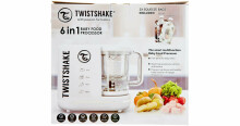 Twistshake Food Processor Art.133059 White  Virtuves kombains bērnu pārtikas pagatavošanai 6 in 1