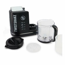 Twistshake Food Processor Art.133060 Black  Пароварка-блендер 6 в 1 для приготовления детского питания