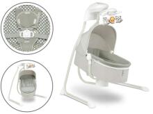 Lionelo Swing Henny  Art.133109 Dove Grey  Bērnu šūpoles (šūpuļkrēsls)