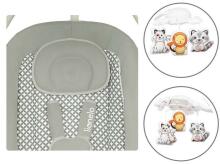 Lionelo Swing Henny  Art.133109 Dove Grey  Bērnu šūpoles (šūpuļkrēsls)