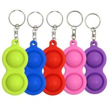 Bubble Simple Dimple Pop It Art.55626 Blue Брелок Симпл Димпл-Антистресс
