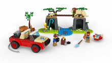 60301 LEGO® City Stunt Savvaļas dzīvnieku glābšanas visurgājējs