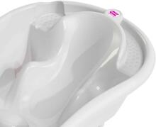 OK Baby Onda Art.38231600 Bianco Bērnu vanniņa ar termometru