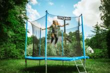 Spokey Trampoline Jumper Art.927878 Складной Батут с защитной сеткой, 2,44м