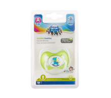CANPOL BABIES silikona māneklītis, simetrisks TOYS, 0-6m, 23/291