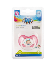 CANPOL BABIES silikona māneklītis, simetrisks TOYS, 0-6m, 23/291