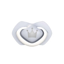 CANPOL BABIES silikona māneklītis, simetrisks ROYAL BABY, 0-6m, 2 gab, 22/650_blu