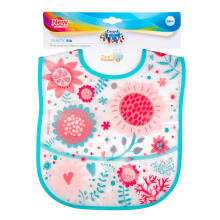 CANPOL BABIES Wild Nature mitrumizturīga lacīte ar kabatiņu, Pink, 9/234_pin
