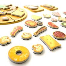 Roter Käfer Magnetic Game Art.RK2020-07 Кулинарная магнитная игра Пицца (Vladi Toys)