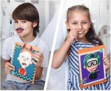 Roter Käfer Magnetic Game Funny Faces Art.133353 Magnētiska spēle Modes dizaineri (Vladi Toys)