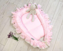 La Bebe™ Babynest Art.133391 Pink Ligzdiņa - kokons jaundzimušajiem