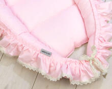 La Bebe™ Babynest Art.133391 Pink Ligzdiņa - kokons jaundzimušajiem