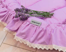 La Bebe™ Babynest Art.133392 Violet Ligzdiņa - kokons jaundzimušajiem