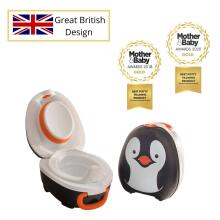My Carry Potty Penguin Art.MCP-PE Детский дорожный герметичный горшок с ручкой