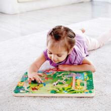 HAPE izglītojošā rotaļlieta Jungle Maze, E1714