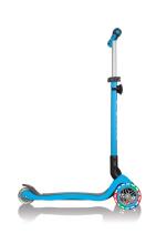 Globber Go Up Deluxe Lights Art.646-101 Sky Blue