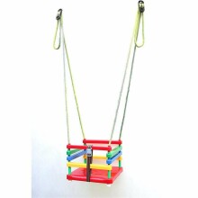 Swing Art.133430 Pakaramas šūpoles krāsainās