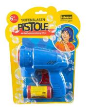 Idena Bubble Gun Art.40089  Burbuļu pistole, trauciņš un 53ml burbuļi.
