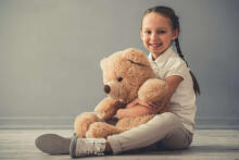 Idena Teddy Bear Art.40135 Высококачественная мягкая/плюшевая игрушка Медвежонок,100см