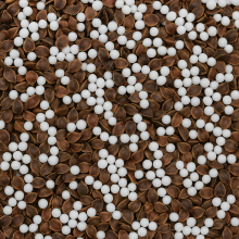 La Bebe™ Light Refill 8 L Art.133591 Filling for poufs and bean bags (DIY)  — mixture of polystyrene beads and buckwheat hulls