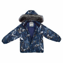 Huppa '22 Dante 1 Art.41930130-13386  šilta kūdikių žieminė šiltų kostiumų striukė + kelnės