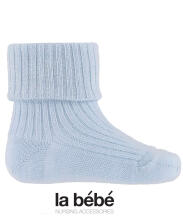 La bebe™ Wool Angora Socks Art.134227 Cloud  Детские шерстяные носочки