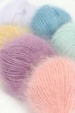La bebe™ Wool Angora Socks Art.134227 Cloud  Детские шерстяные носочки