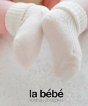La bebe™ Wool Angora Socks Art.134227 Cloud