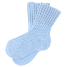 La bebe™ Wool Angora Socks Art.134227 Cloud  Детские шерстяные носочки