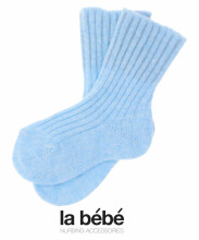 La bebe™ Wool Angora Socks Art.134227 Cloud  Детские шерстяные носочки