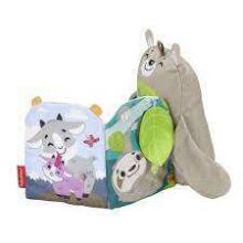 Fisher Price Sit & Snuggle Activity Book Art.GJD37  Мягкая книжечка Лесные друзья