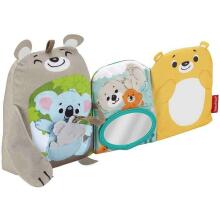 Fisher Price Sit & Snuggle Activity Book Art.GJD37  Мягкая книжечка Лесные друзья