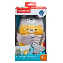Fisher Price Sit & Snuggle Activity Book Art.GJD37  Мягкая книжечка Лесные друзья