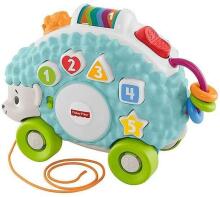 Fisher Price Happy Shapes Hedgehog Art.GJB14  Интерактивная игрушка Ежик (русск. язык)