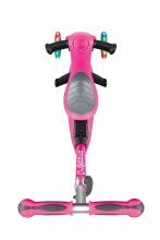 Globber Go Up Deluxe Lights Art.646-106 Deep Pink skrejritenis ar LED gaismiņam 4 vienā