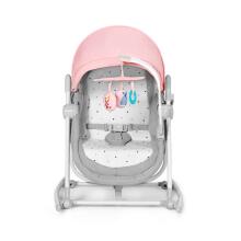KinderKraft'21 Unimo Grey 5 in 1 Art.KBUNIMUPPNK0000 Pink Кроватка - колыбель - качалка 5в1