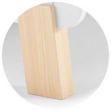 Kinder Kraft Lunky  Art.KFLUNK0MWHT0000 White  детская кроватка с матрасом 120x60см