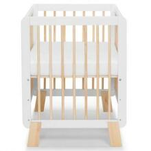 Kinder Kraft Lunky  Art.KFLUNK0MWHT0000 White  детская кроватка с матрасом 120x60см