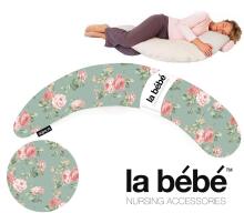 La Bebe™ Moon Maternity Pillow Cover Art.134348 Roses Green Papildus pārvalks pakaviņam