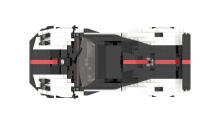 RASTAR 1:16 Pagani Zonda Cinque Bricks, saliekams auto modelis,  98200