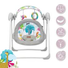 Momi Liss Swing Dodo Art.00013 Grey Переносные вибрирующие детские качели