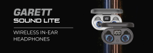 Garett In-ear Wireless Earphones Sound Lite  Art.134660 Black  Беспроводные наушники