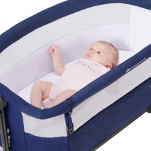 KinderKraft'22 Bea Art.KLBEA000NAV0000 Navy  Кроватка колыбель - качалка