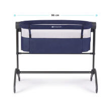 KinderKraft'22 Bea Art.KLBEA000NAV0000 Navy  Кроватка колыбель - качалка