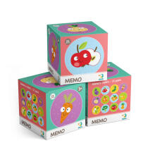 DODO mini piezīmju spēle Augļi un dārzeņi, 300156