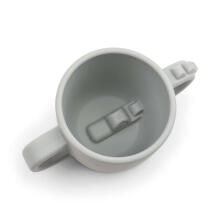 Done by Deer Peekaboo Cup Art.249141 Croco Grey  Кружечка из силикона