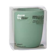 Done by Deer Mini Silicone Mug Art.229745 Green Silikona glazīte