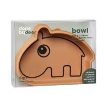 Done by Deer Silicone Stick&Stay Bowl, Ozzo, Mustard Силиконовая мисочка