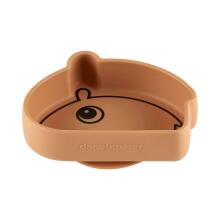 Done by Deer Silicone Stick&Stay Bowl, Ozzo, Mustard Силиконовая мисочка
