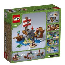 LEGO® Minecraft™ komplekts "Pirātu kuģa piedzīvojums", Art. 21152